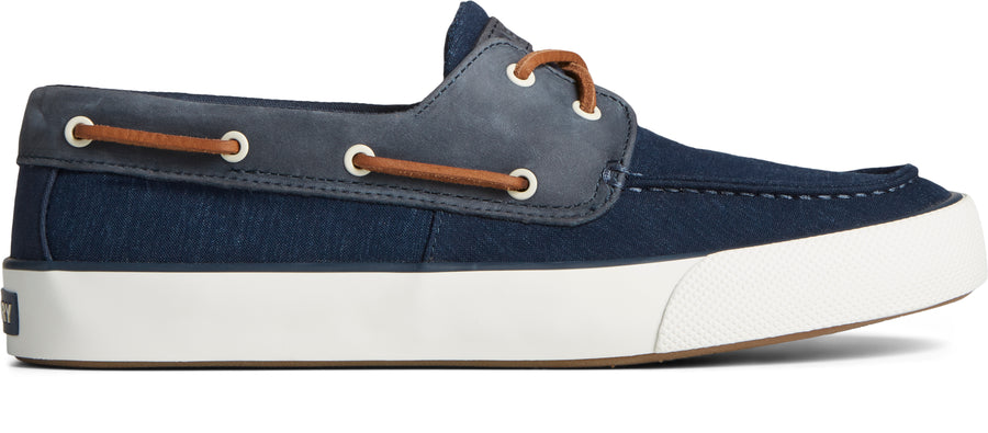 Men's Bahama II Preppy Linen Sneaker Navy