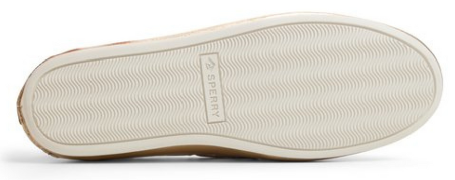 Women's Slim Boat Crinkle Leather Gold